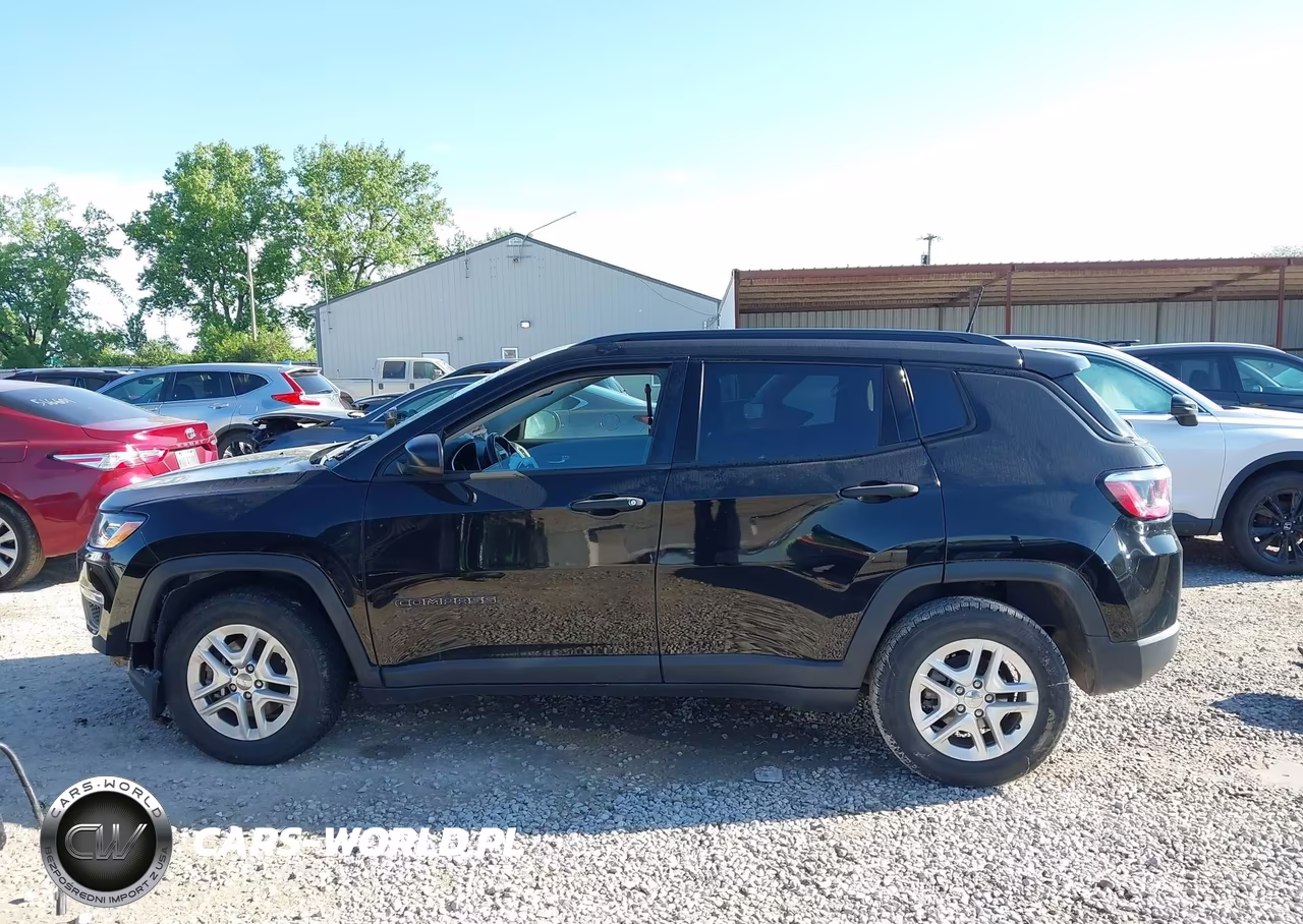 2018 Jeep Compass Sport Fwd VIN:3C4NJCAB8JT133582 - 15
