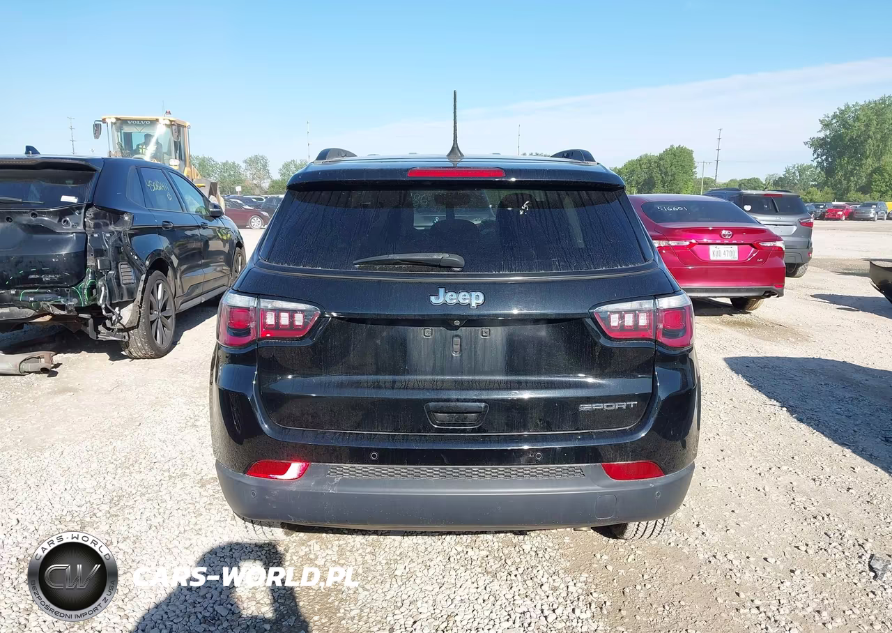 2018 Jeep Compass Sport Fwd VIN:3C4NJCAB8JT133582 - 17