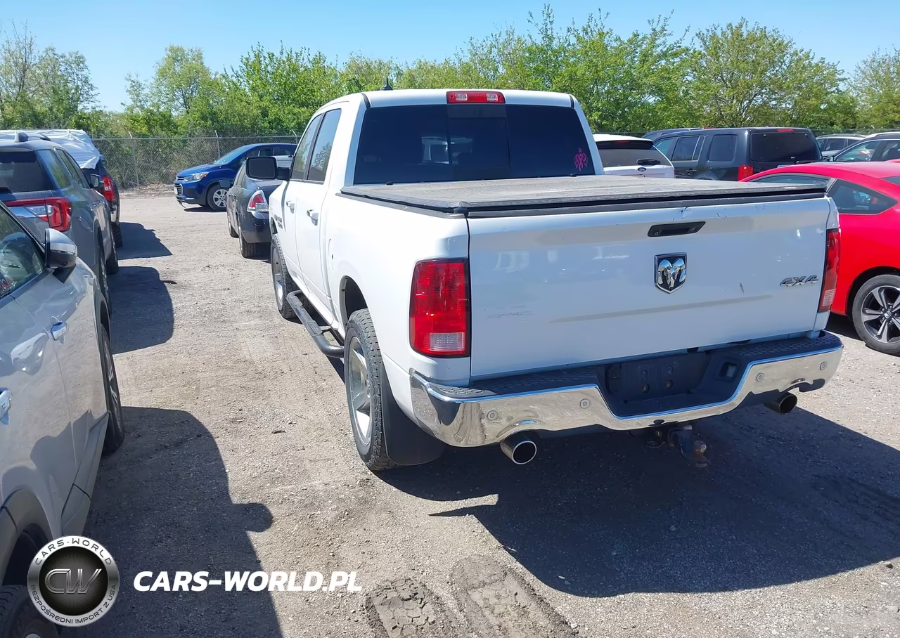 2014 Ram 1500 Big Horn VIN:1C6RR7LT5ES470720 - 3