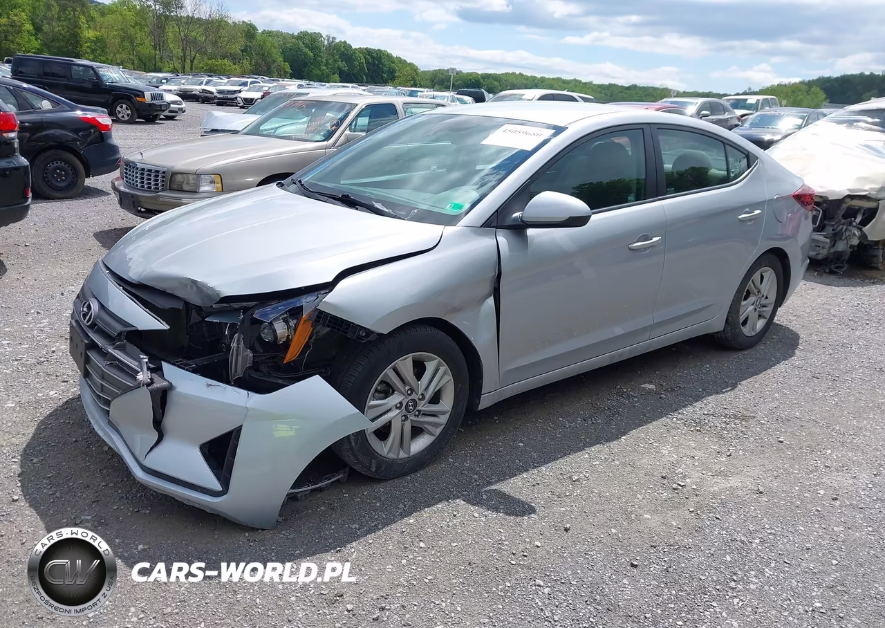 2020 Hyundai Elantra Sel VIN:KMHD84LFXLU057851 - 2
