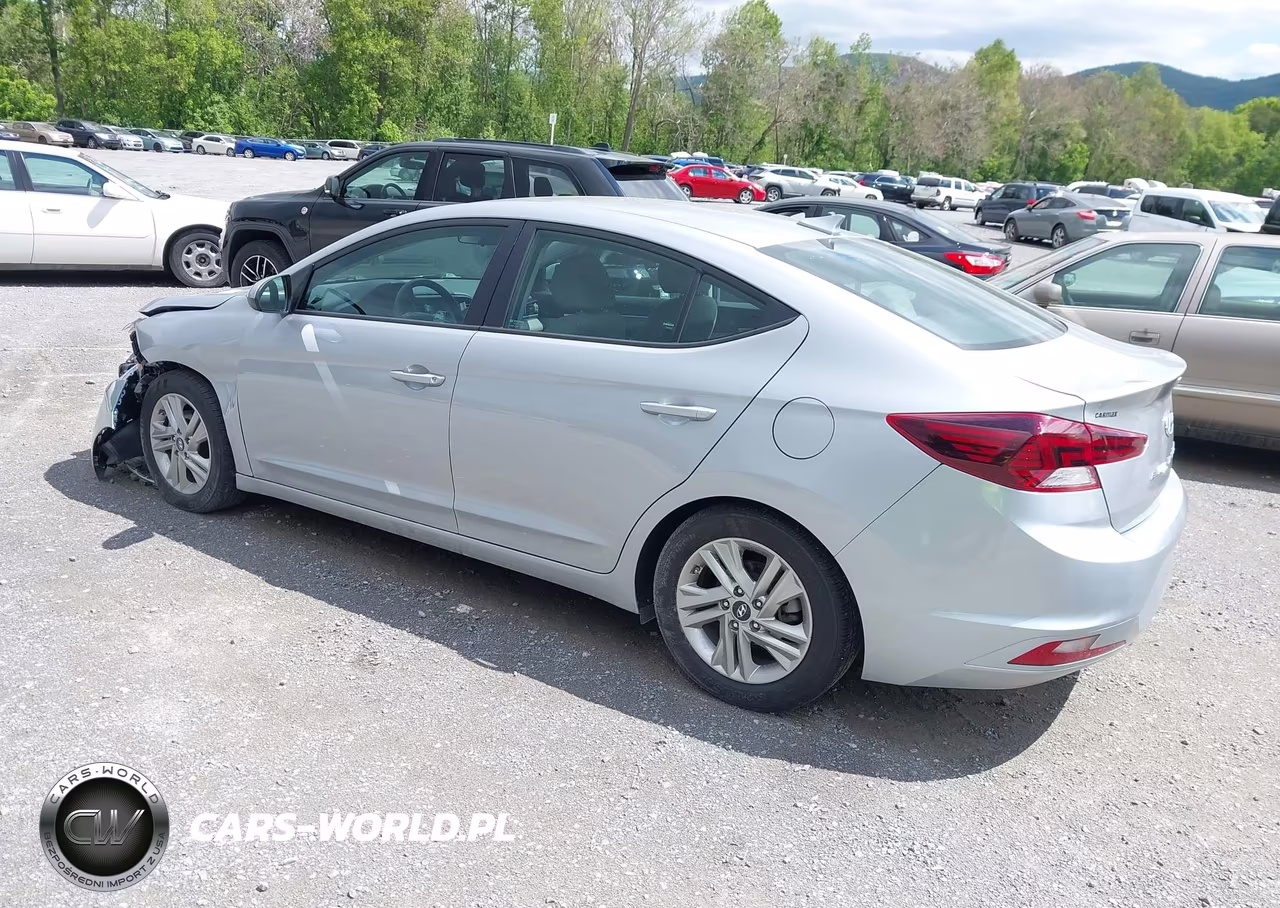 2020 Hyundai Elantra Sel VIN:KMHD84LFXLU057851 - 3