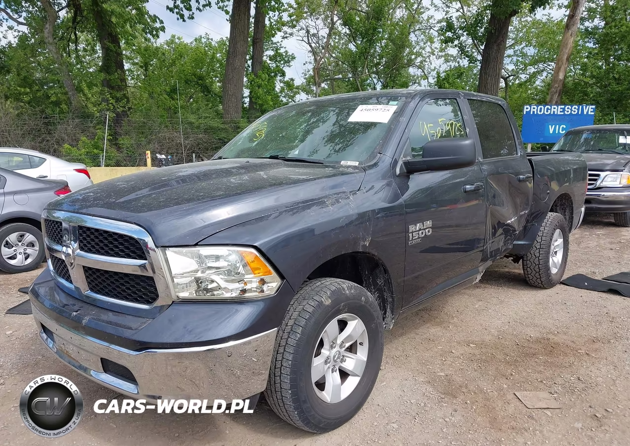2021 Ram 1500 Classic Slt 4X4 5'7 Box VIN:1C6RR7LG8MS543127 - 2
