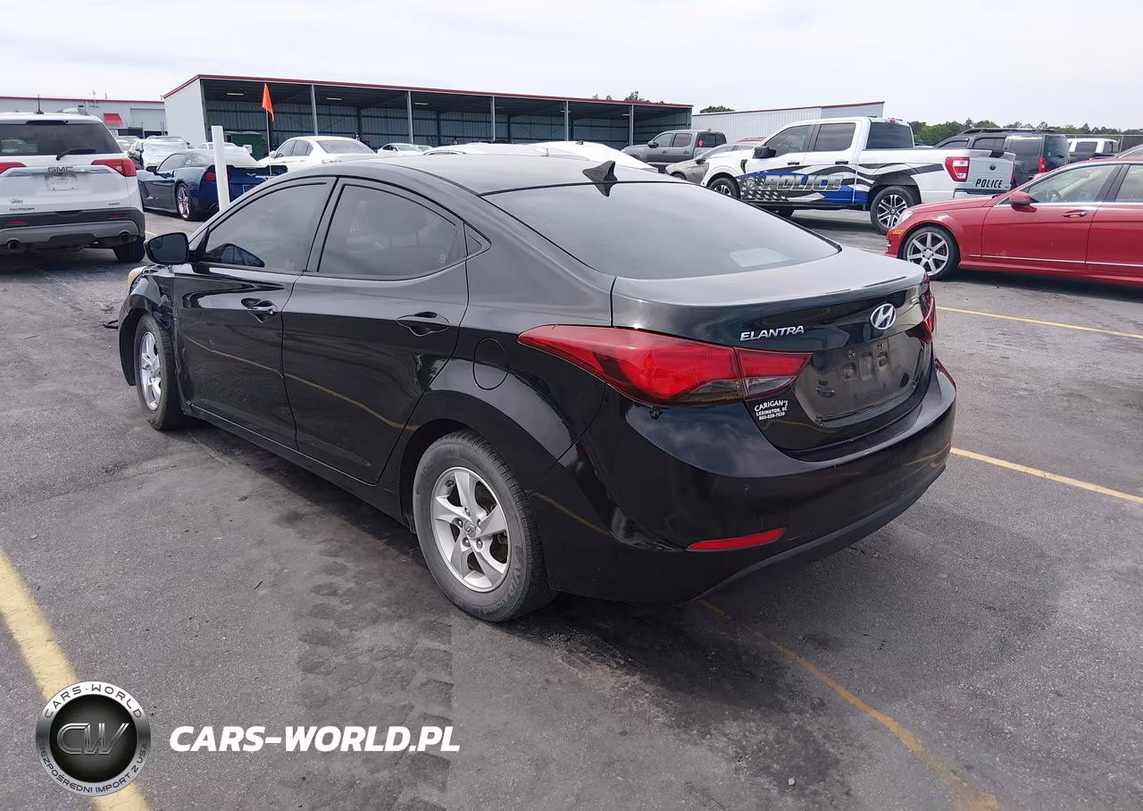 2015 Hyundai Elantra Se VIN:5NPDH4AE1FH626681 - 3