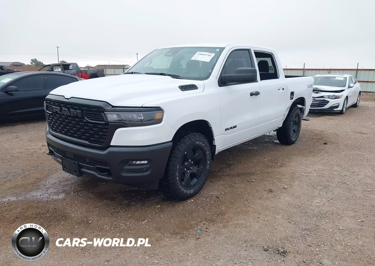 2026 Ram 1500 Warlock 4X4 5'7 Box VIN:1C6SRFGP1TN165655 - 2