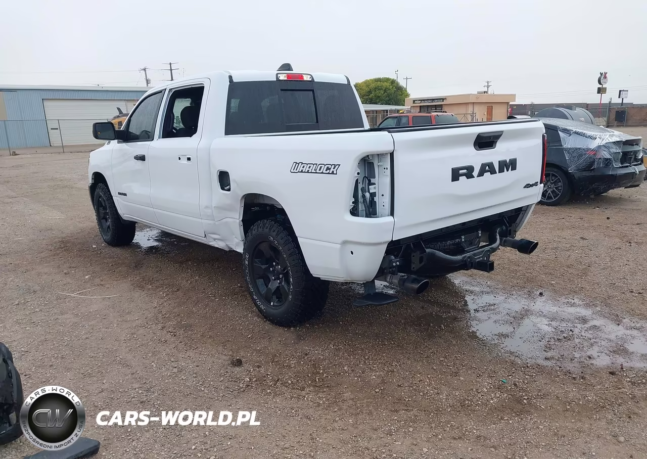 2026 Ram 1500 Warlock 4X4 5'7 Box VIN:1C6SRFGP1TN165655 - 3
