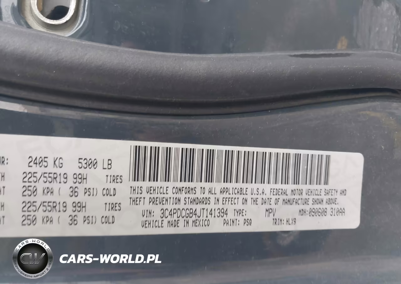 2018 Dodge Journey Crossroad VIN:3C4PDCGB4JT141394 - 9