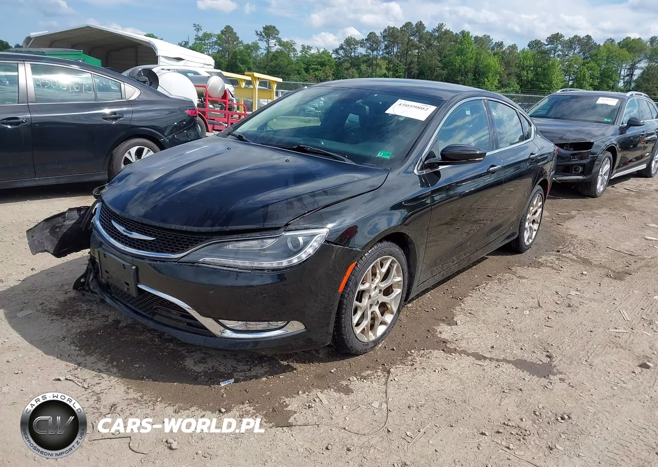 2015 Chrysler 200 C VIN:1C3CCCEG3FN610468 - 2