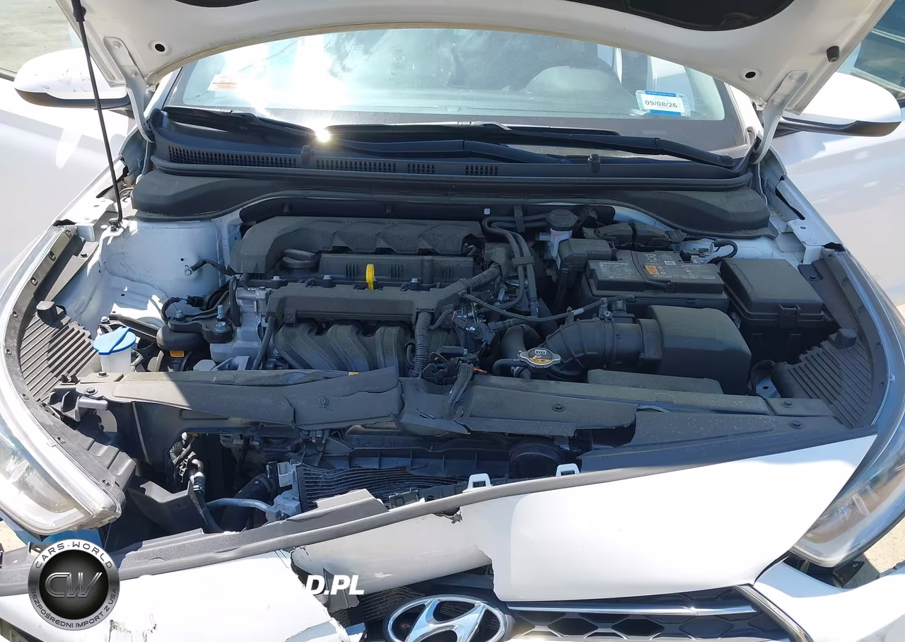 2022 Hyundai Accent Se VIN:3KPC24A61NE177088 - 10