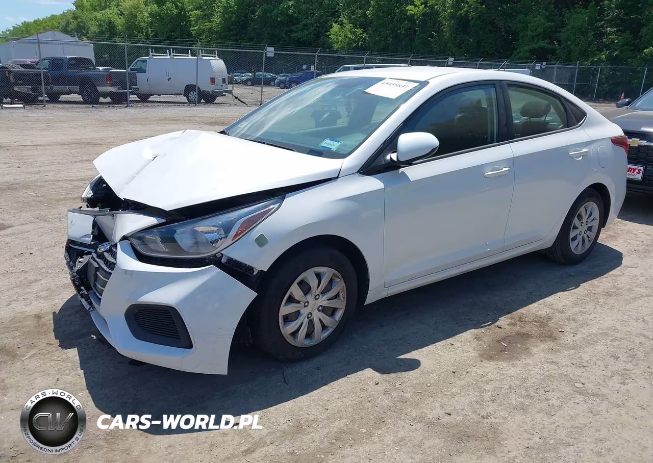 2022 Hyundai Accent Se VIN:3KPC24A61NE177088 - 2