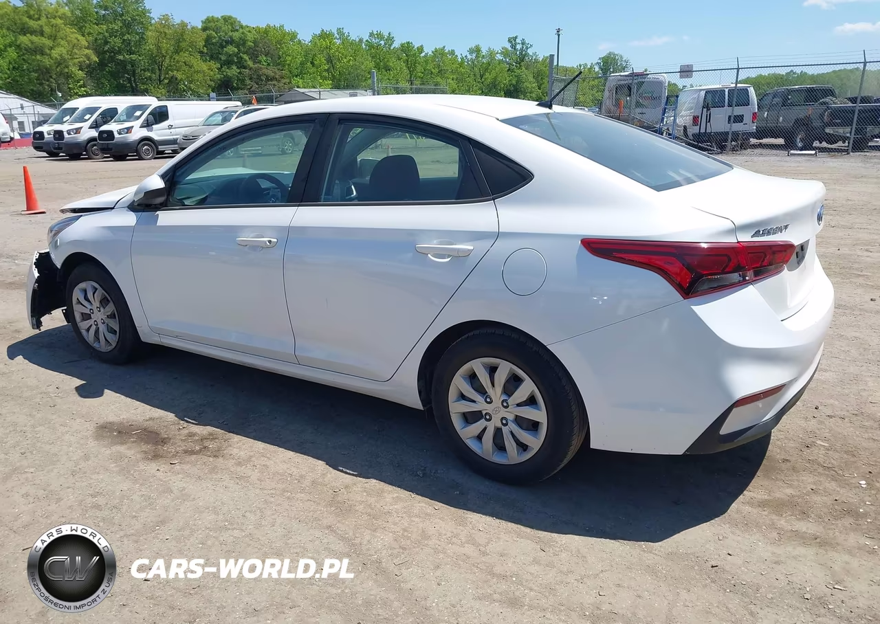 2022 Hyundai Accent Se VIN:3KPC24A61NE177088 - 3