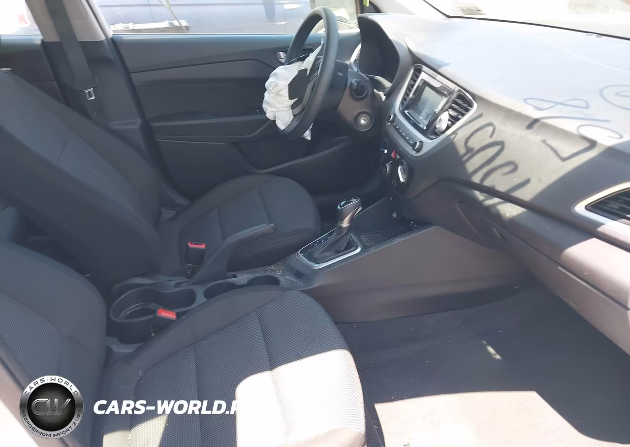 2022 Hyundai Accent Se VIN:3KPC24A61NE177088 - 5