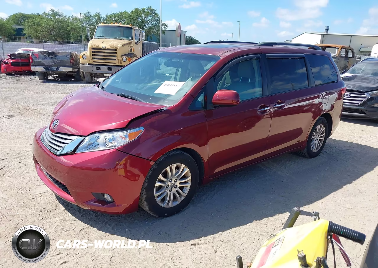 2015 Toyota Sienna Xle Premium 8 Passenger VIN:5TDYK3DC0FS665716 - 2