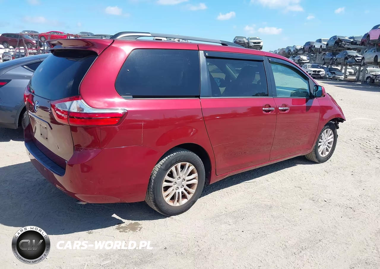 2015 Toyota Sienna Xle Premium 8 Passenger VIN:5TDYK3DC0FS665716 - 4