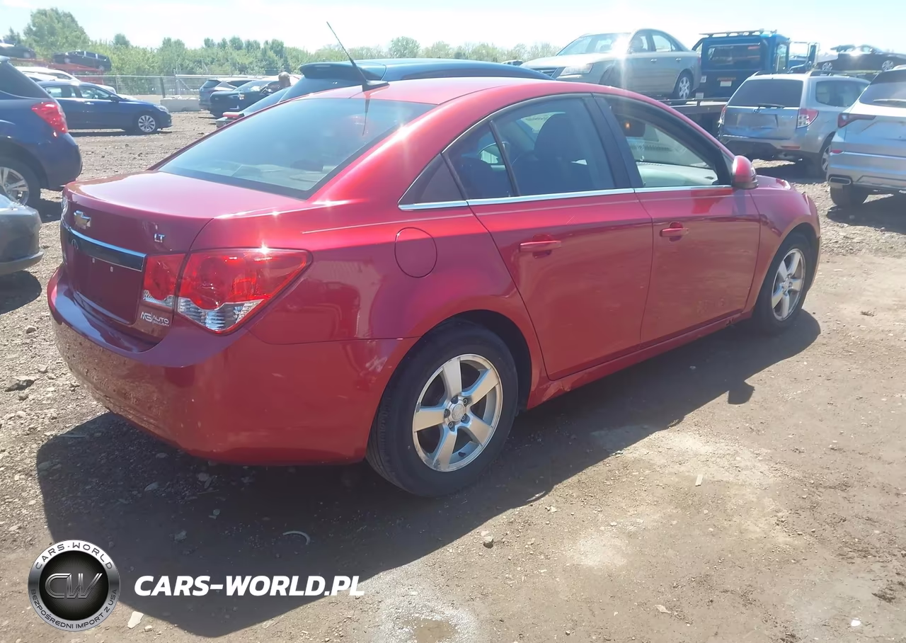 2013 Chevrolet Cruze Lt VIN:1G1PC5SB5D7215364 - 4