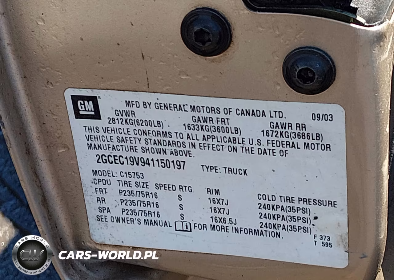 2004 Chevrolet Silverado 1500 Ls VIN:2GCEC19V941150197 - 9