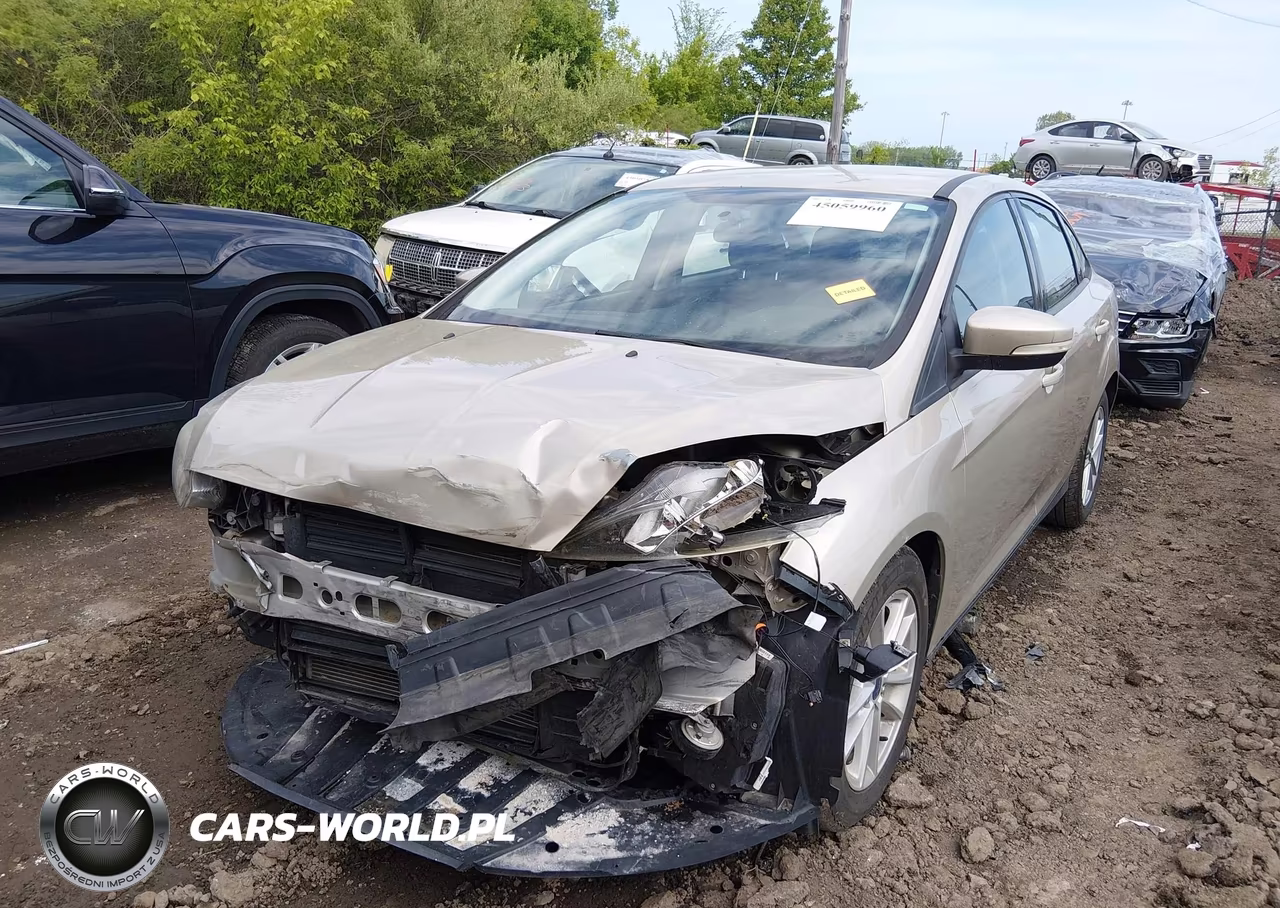 2017 Ford Focus Se VIN:1FADP3F24HL291819 - 2