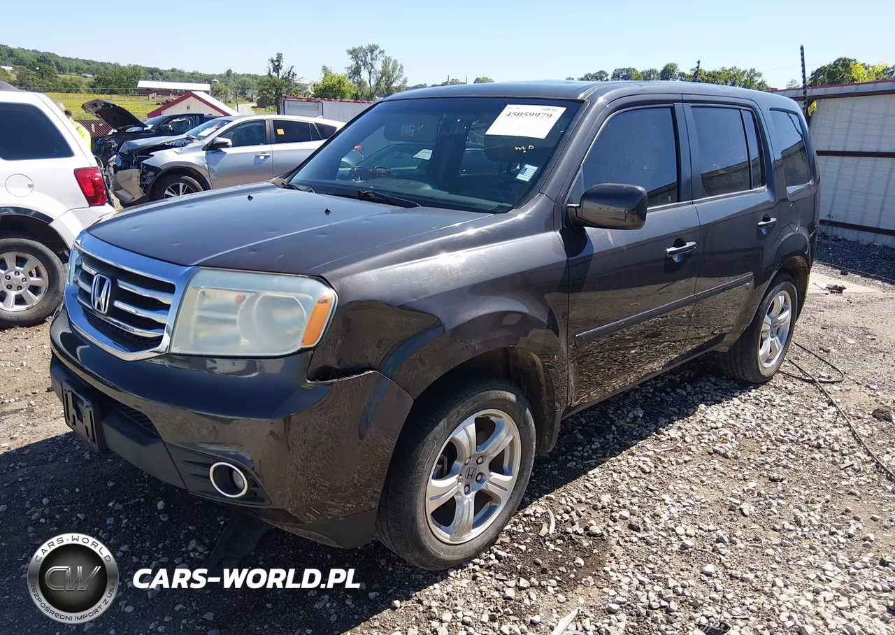 2015 Honda Pilot Ex-L VIN:5FNYF3H55FB011220 - 2