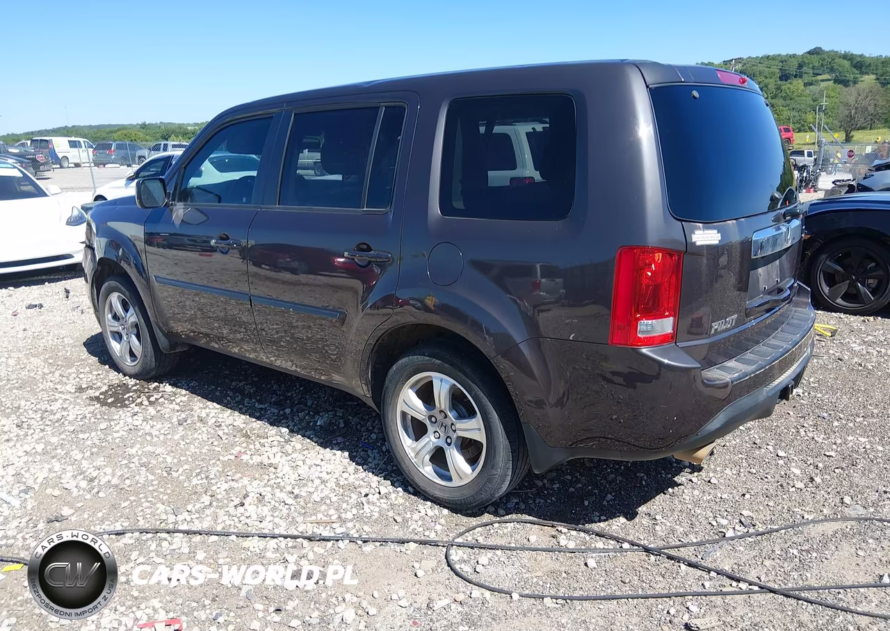 2015 Honda Pilot Ex-L VIN:5FNYF3H55FB011220 - 3