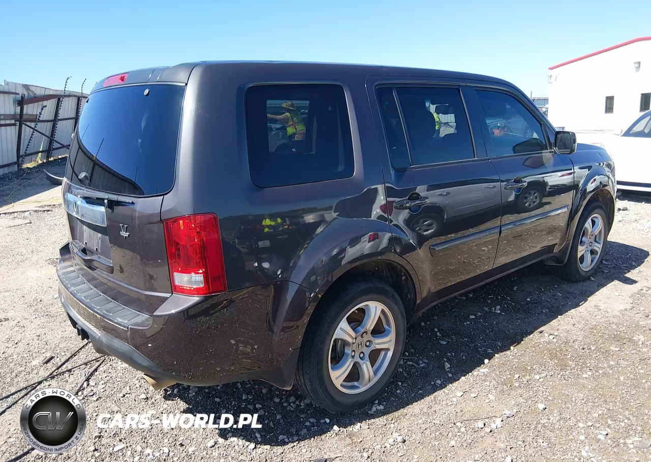 2015 Honda Pilot Ex-L VIN:5FNYF3H55FB011220 - 4