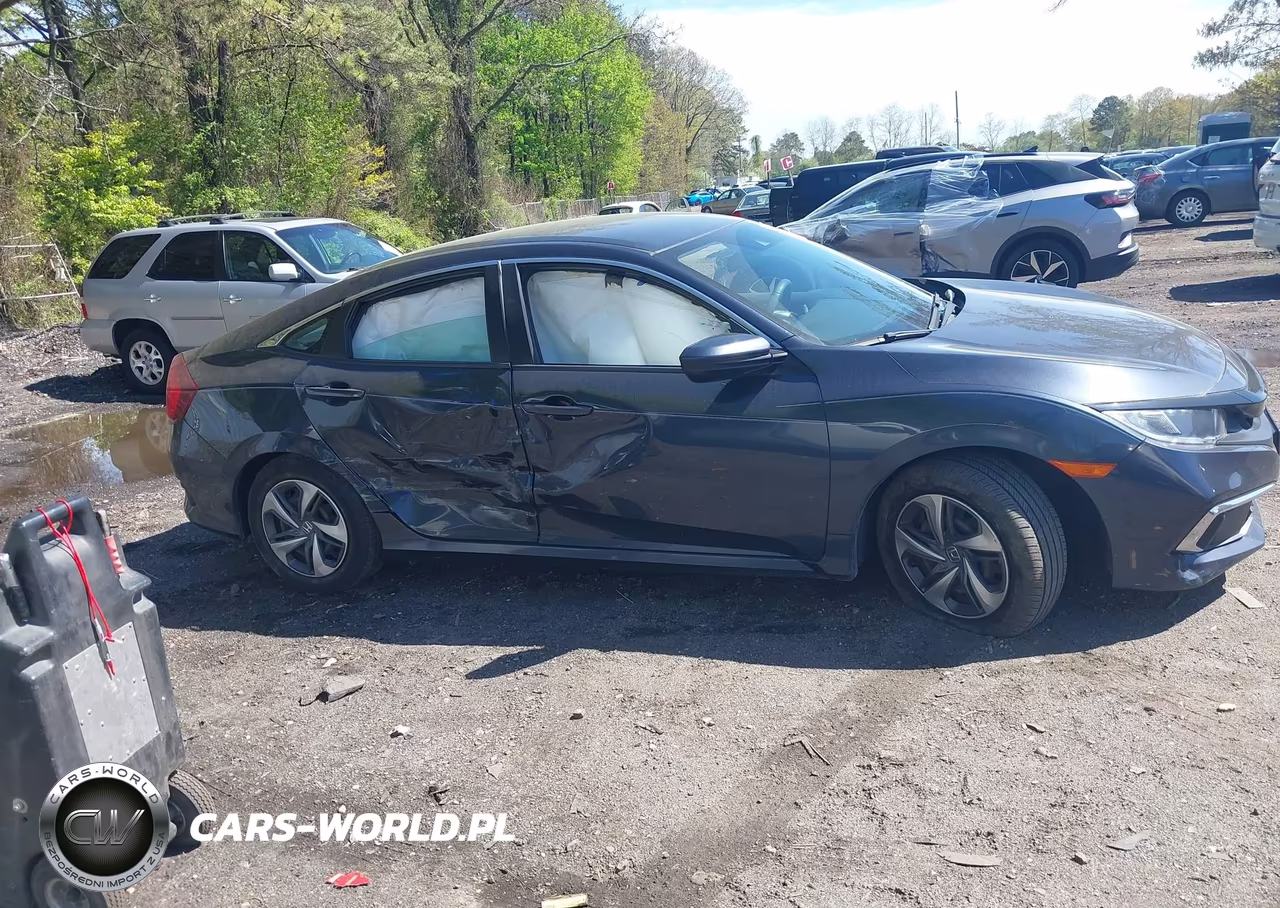 2019 Honda Civic Lx VIN:2HGFC2F69KH599361 - 13