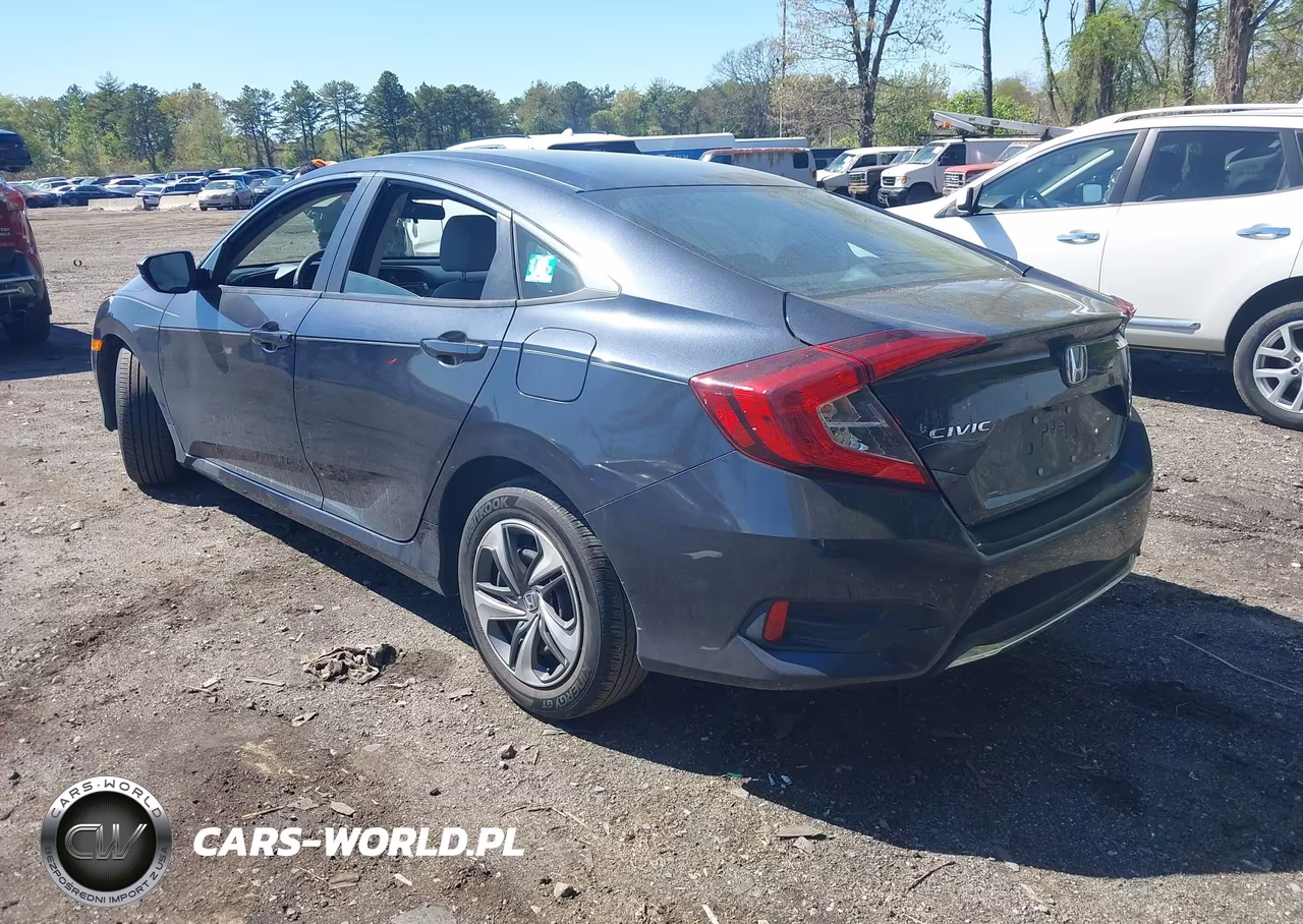 2019 Honda Civic Lx VIN:2HGFC2F69KH599361 - 3