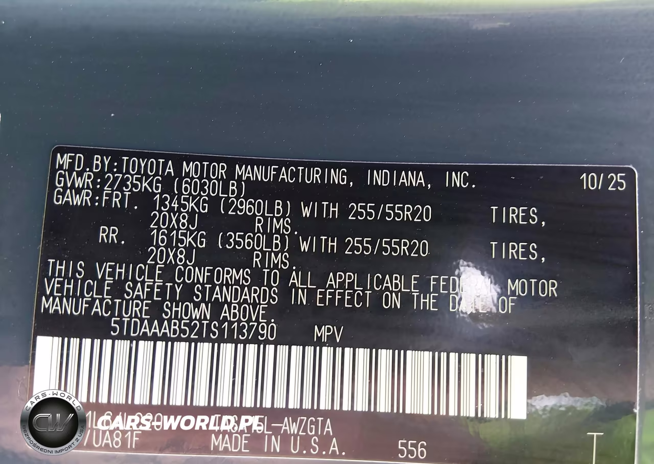 2026 Toyota Grand Highlander Limited VIN:5TDAAAB52TS113790 - 9