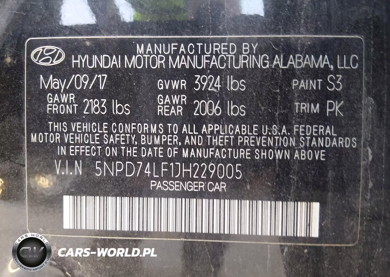 2018 Hyundai Elantra Se VIN:5NPD74LF1JH229005 - 9