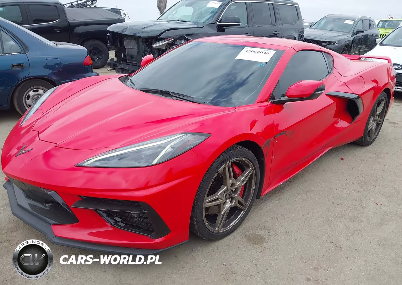 2020 Chevrolet Corvette Stingray Rwd 3Lt VIN:1G1Y82D42L5119298 - 2