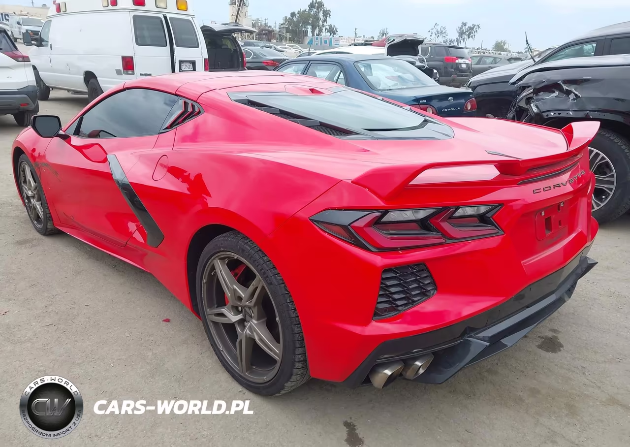 2020 Chevrolet Corvette Stingray Rwd 3Lt VIN:1G1Y82D42L5119298 - 3