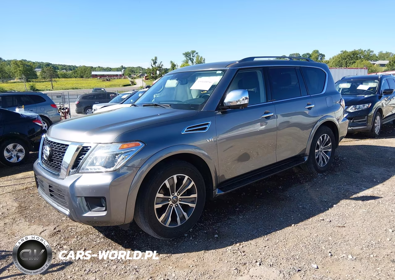 2019 Nissan Armada Sl VIN:JN8AY2ND7KX011208 - 2
