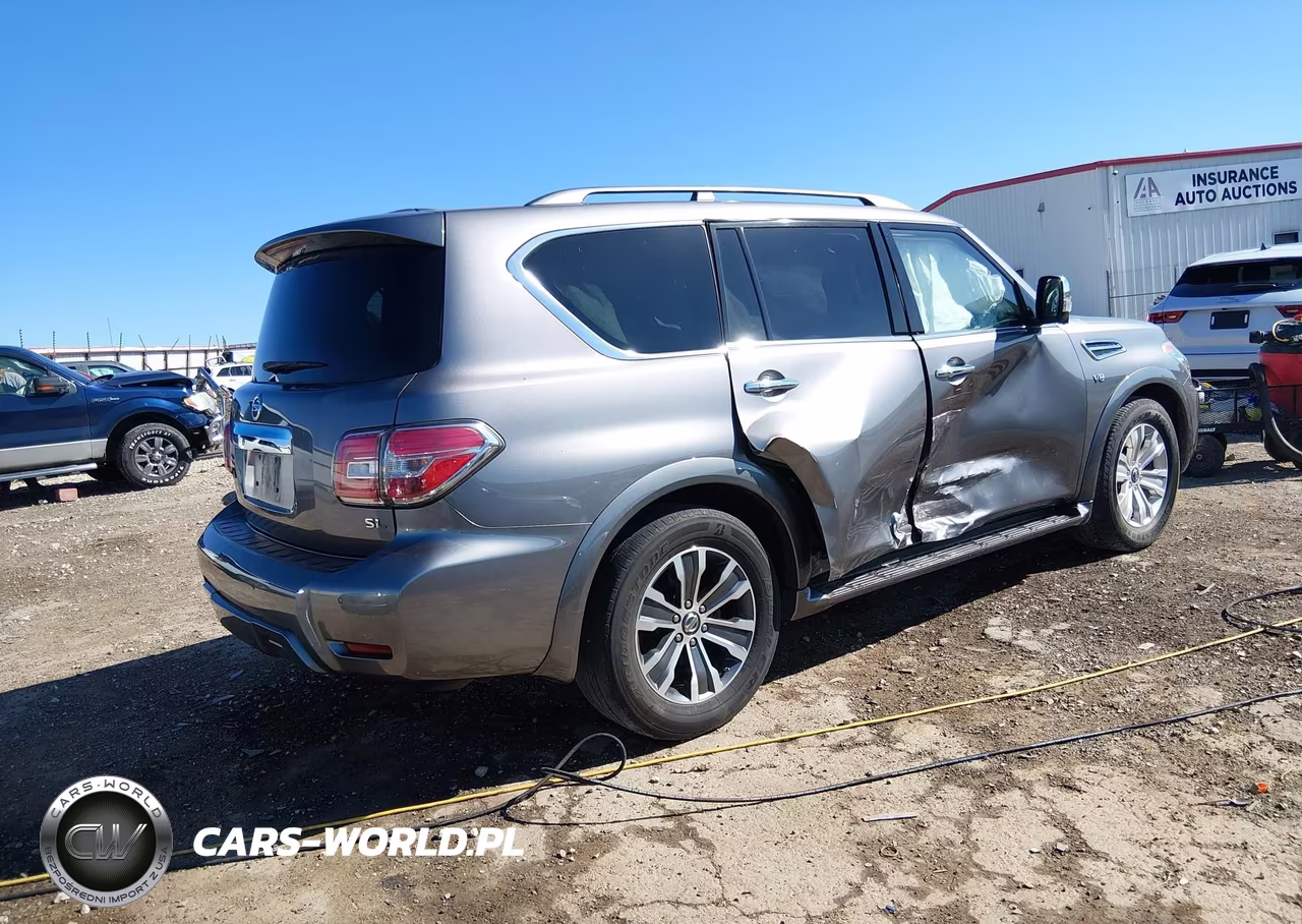 2019 Nissan Armada Sl VIN:JN8AY2ND7KX011208 - 4