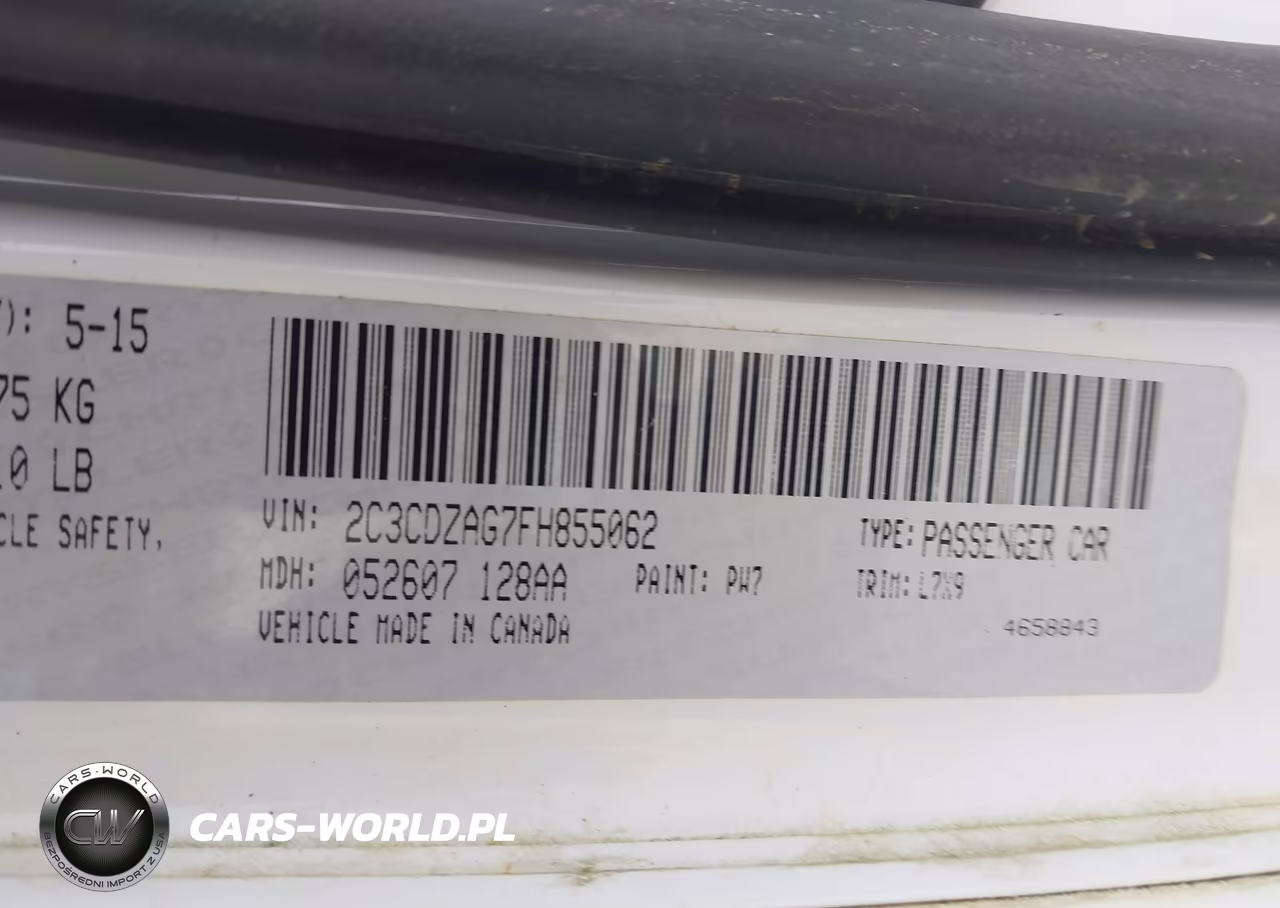 2015 Dodge Challenger Sxt VIN:2C3CDZAG7FH855062 - 9