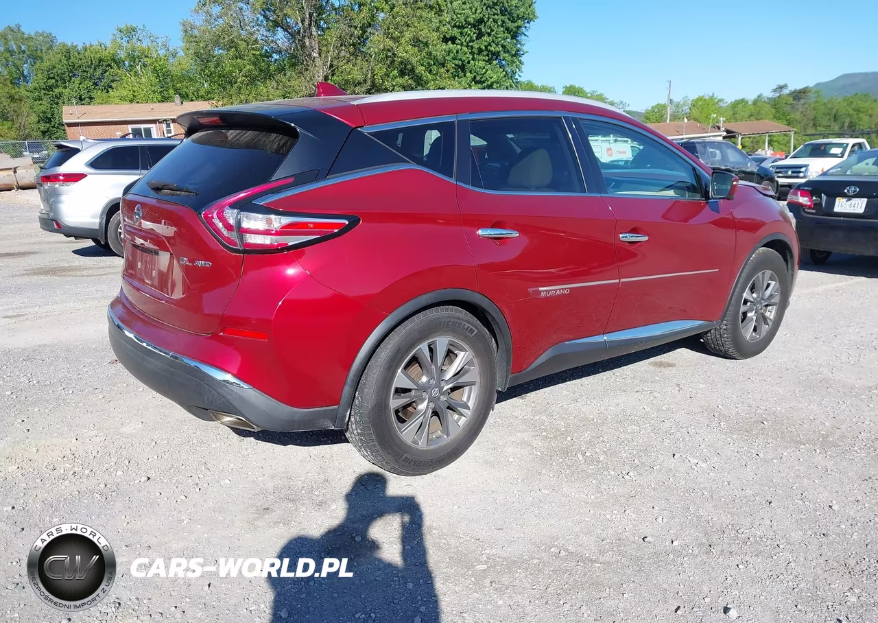 2018 Nissan Murano Sl VIN:5N1AZ2MH7JN152766 - 4
