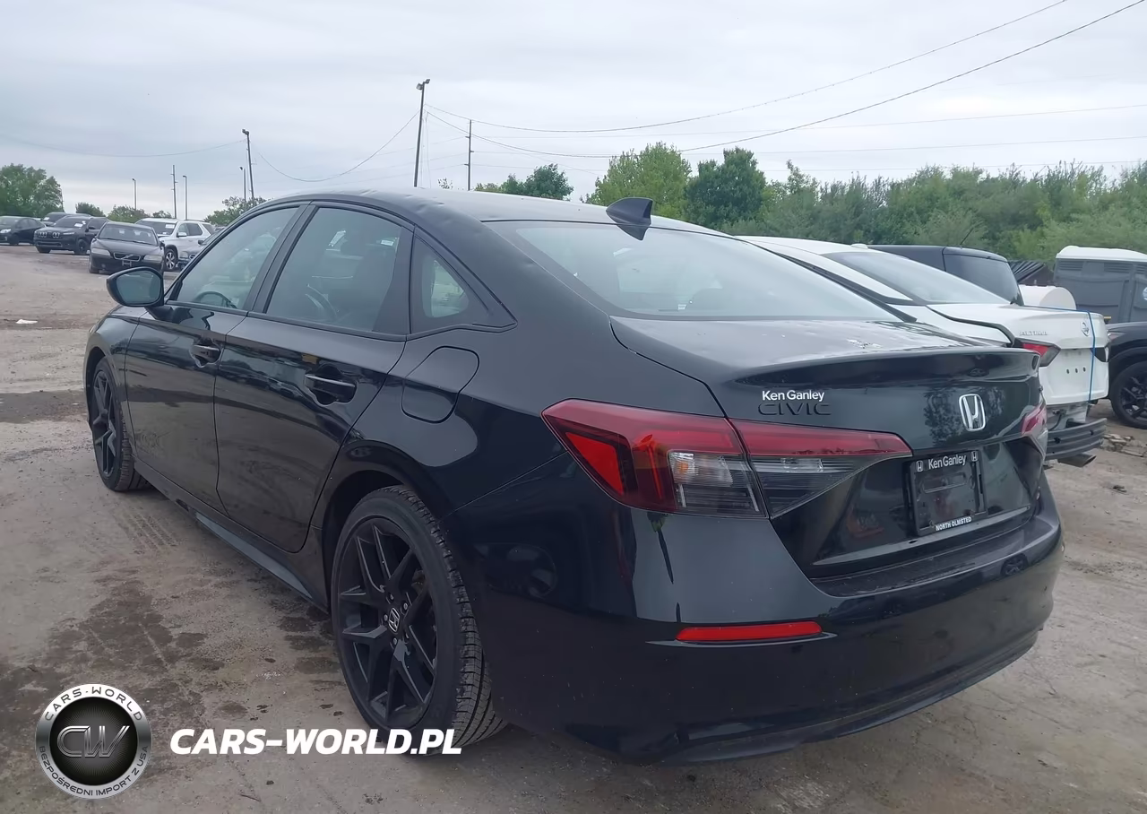 2026 Honda Civic Sport VIN:2HGFE2F59TH539647 - 3