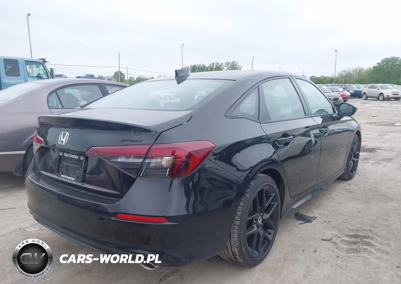 2026 Honda Civic Sport VIN:2HGFE2F59TH539647 - 4
