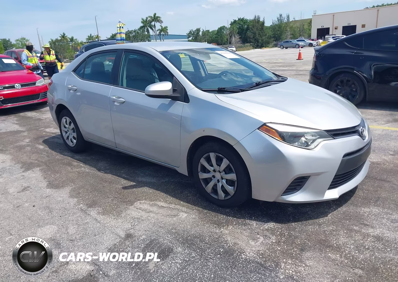 Główne zdjęcie 2015 Toyota Corolla Le