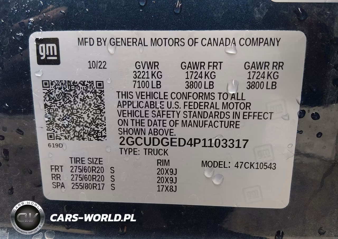 2023 Chevrolet Silverado 1500 VIN:2GCUDGED4P1103317 - 9