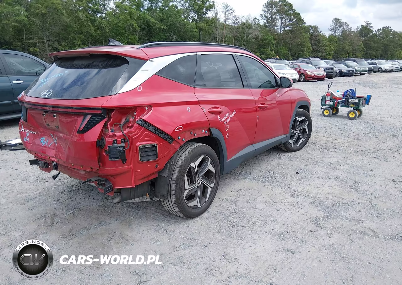 2022 Hyundai Tucson Limited VIN:5NMJE3AE3NH117807 - 4