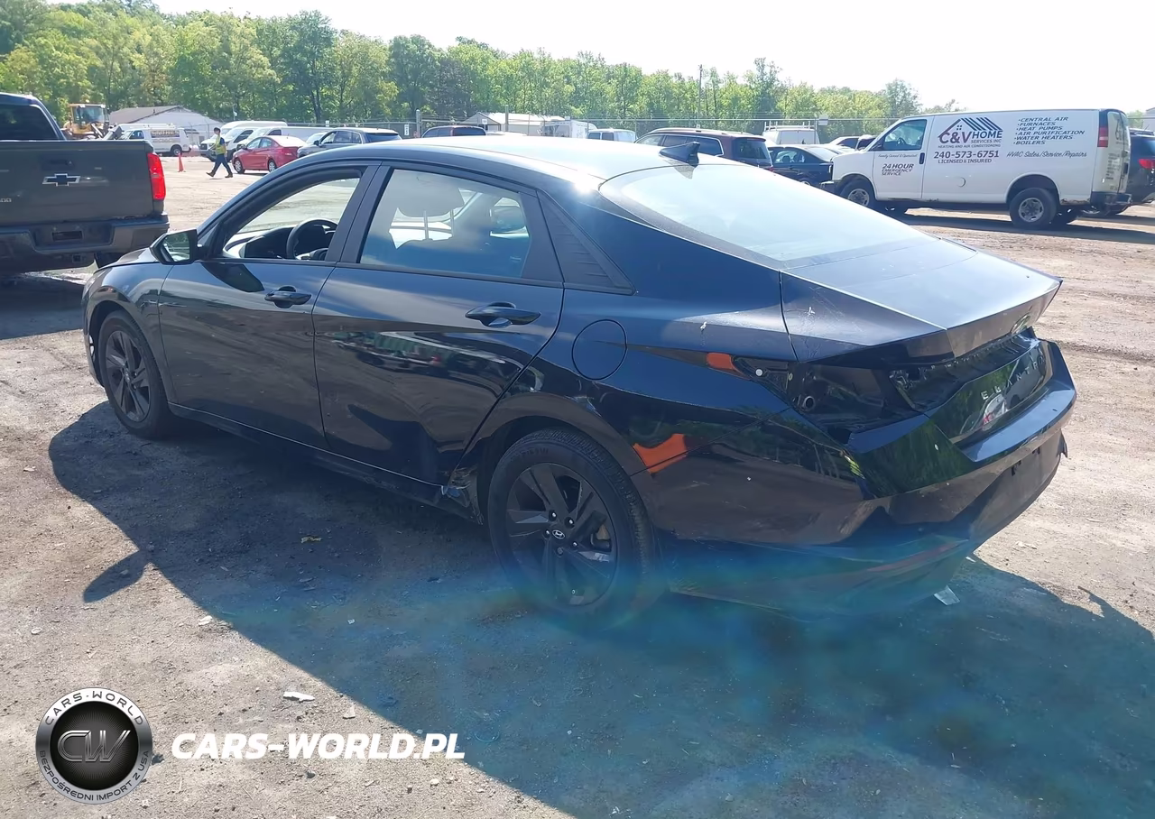 2023 Hyundai Elantra Sel VIN:KMHLM4AG1PU533557 - 3