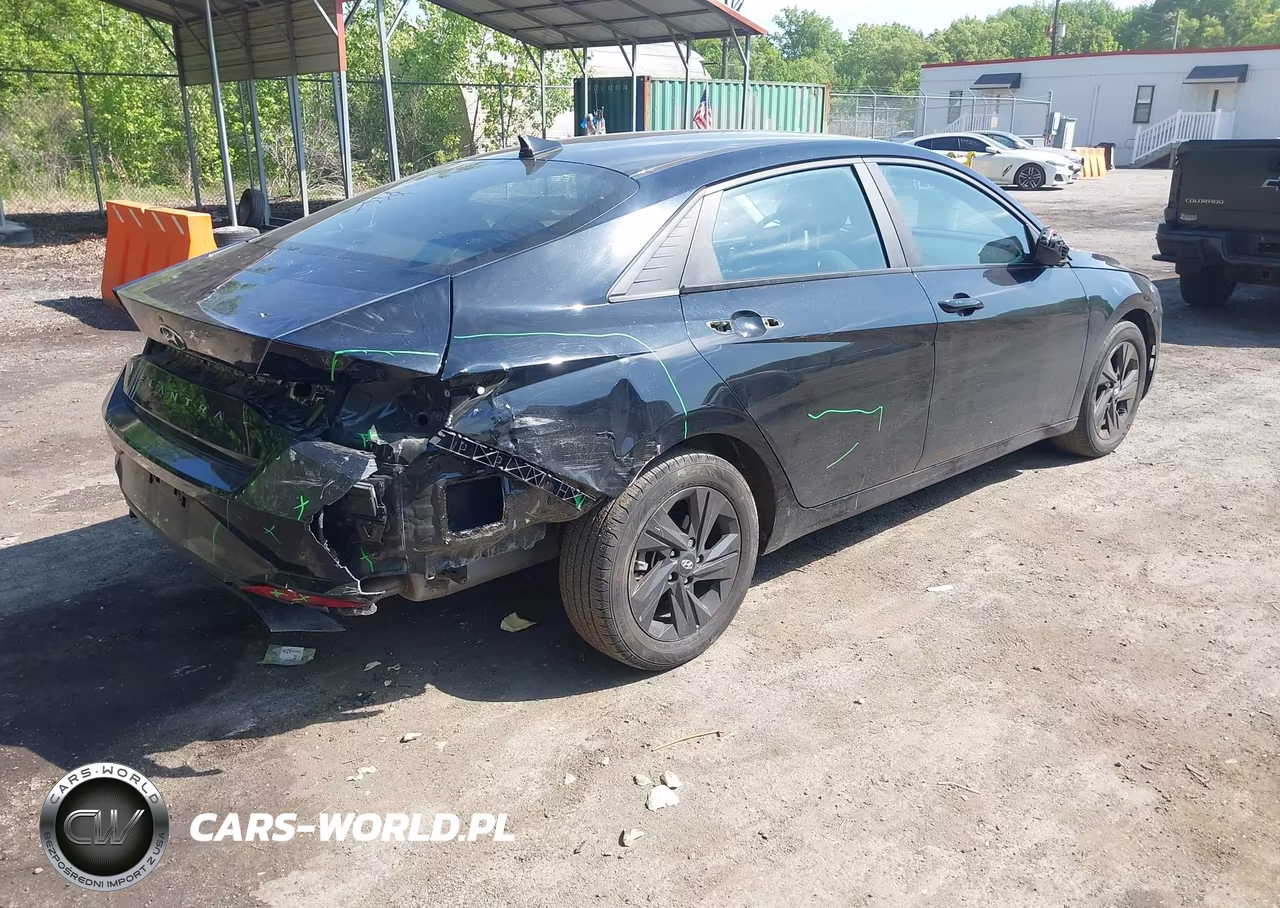 2023 Hyundai Elantra Sel VIN:KMHLM4AG1PU533557 - 4