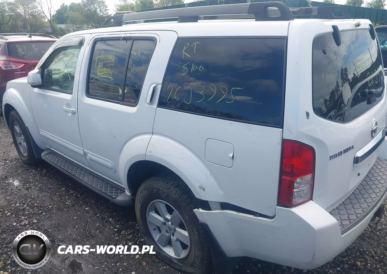 2008 Nissan Pathfinder Se VIN:5N1AR18B58C631287 - 3