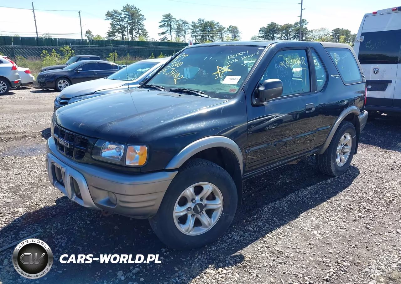 2002 Isuzu Rodeo Sport S 3.2L V6 Hard Top-S 3.2L V6 Soft Top VIN:4S2CM57W824335175 - 2