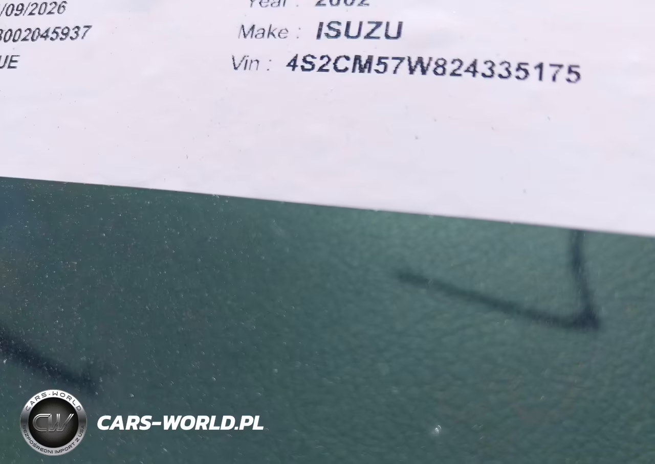 2002 Isuzu Rodeo Sport S 3.2L V6 Hard Top-S 3.2L V6 Soft Top VIN:4S2CM57W824335175 - 9
