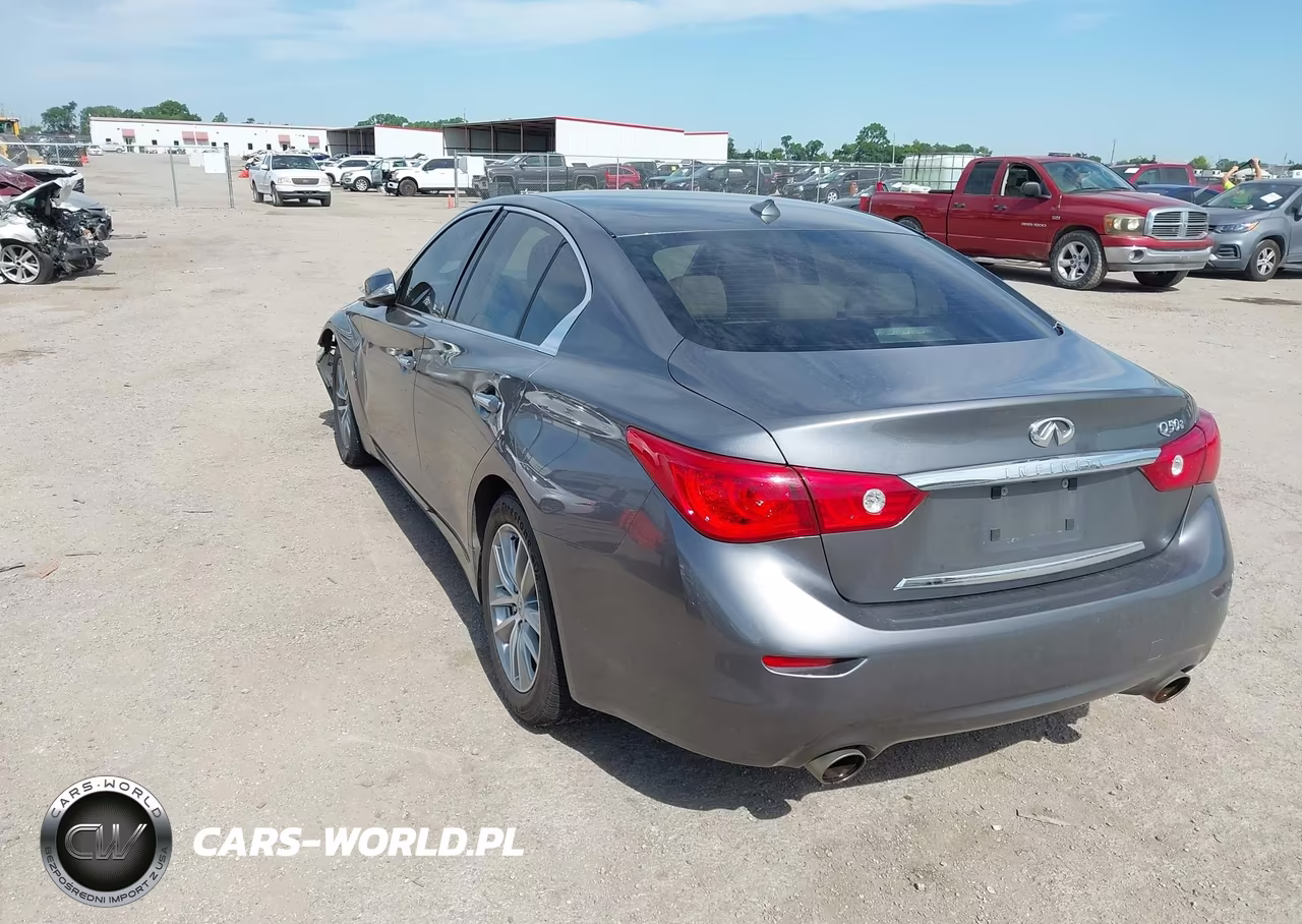 2014 Infiniti Q50 VIN:JN1BV7AP2EM683045 - 3