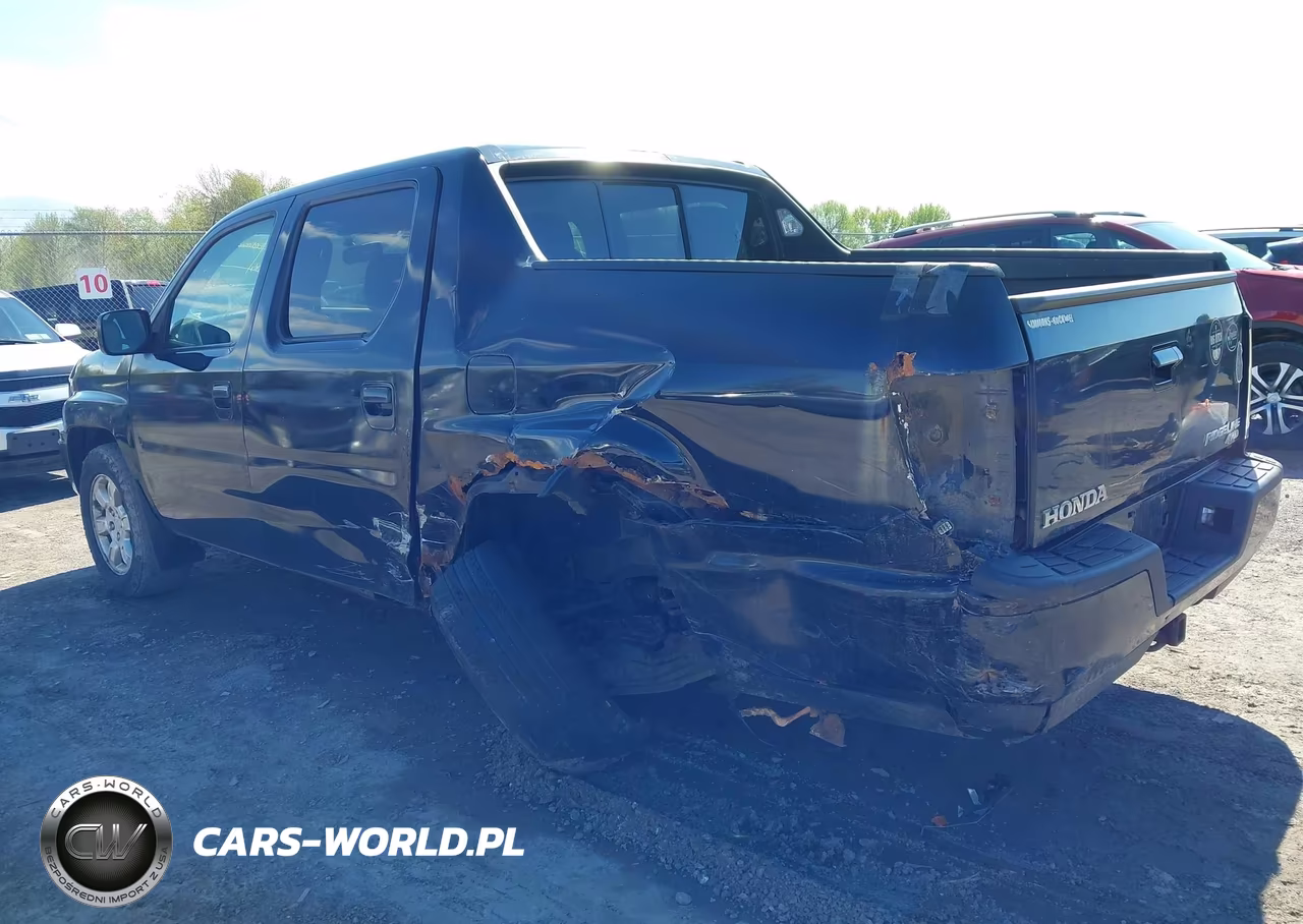 2013 Honda Ridgeline Rtl VIN:5FPYK1F57DB005880 - 3