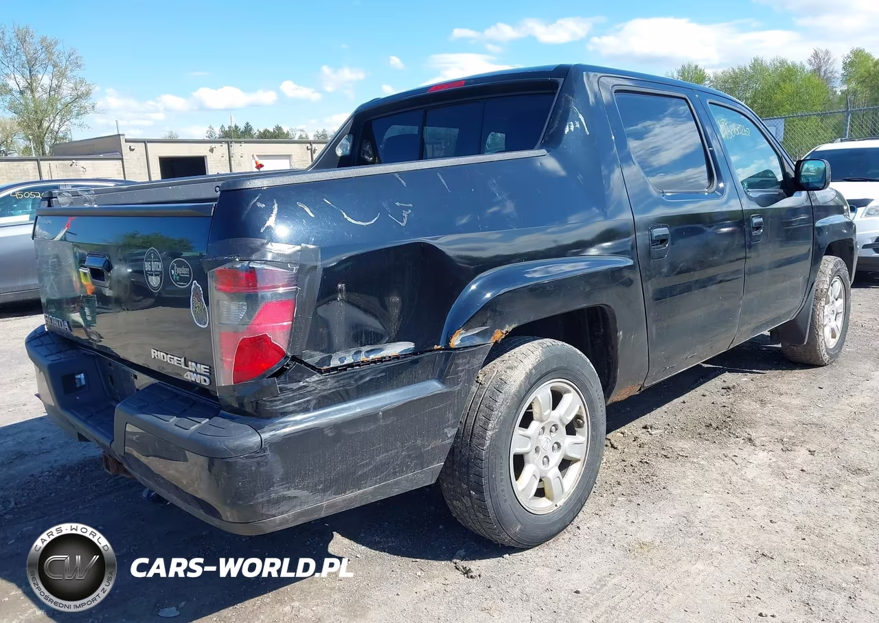 2013 Honda Ridgeline Rtl VIN:5FPYK1F57DB005880 - 4