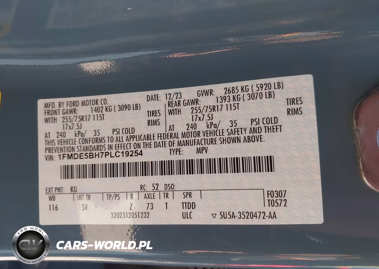 2023 Ford Bronco Big Bend VIN:1FMDE5BH7PLC19254 - 9