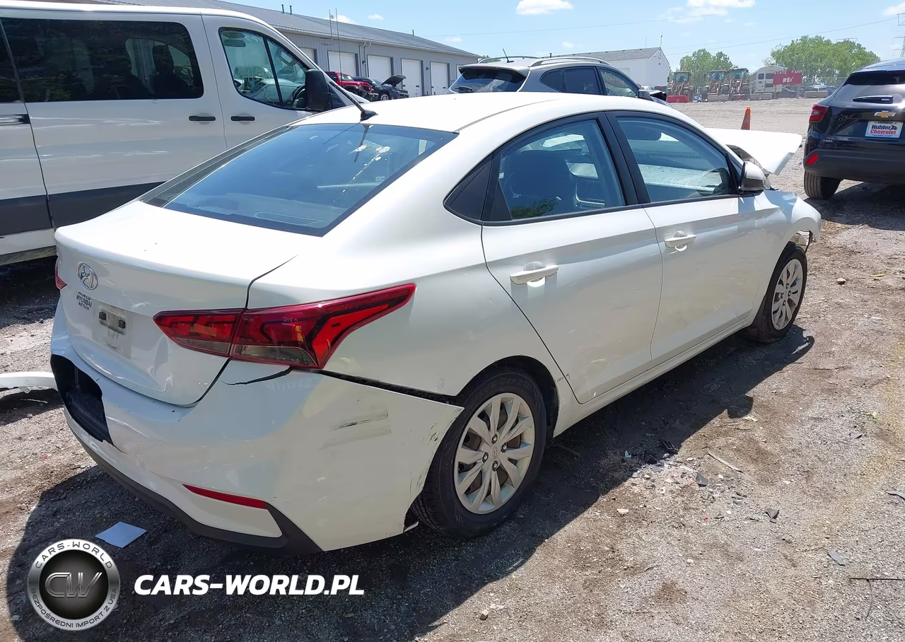2020 Hyundai Accent Se VIN:3KPC24A62LE126373 - 4
