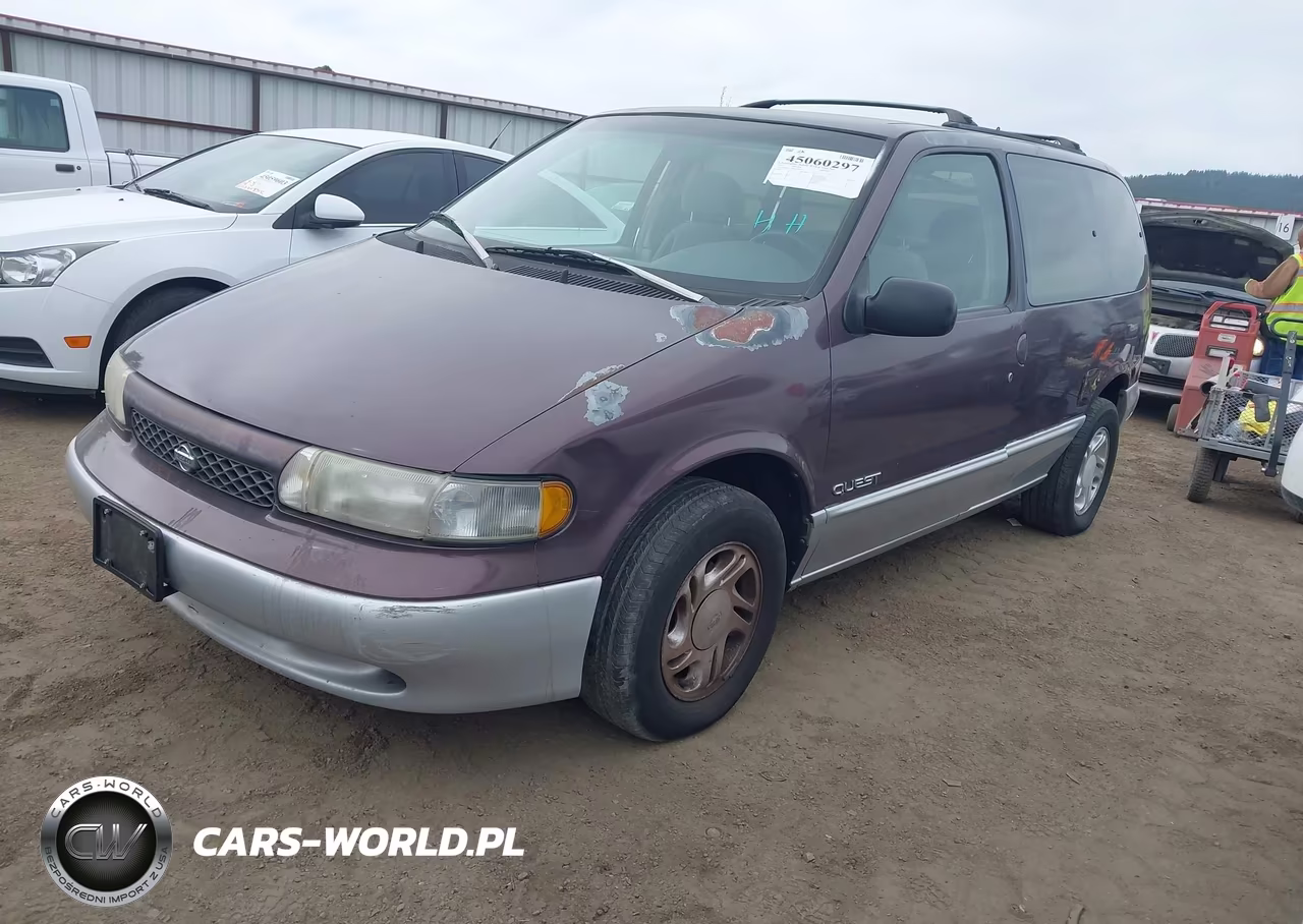 1997 Nissan Quest Gxe-Xe VIN:4N2DN1119VD807629 - 2