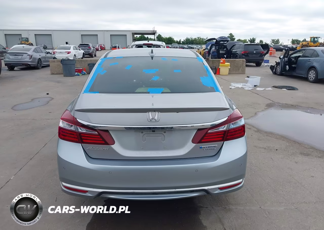 2017 Honda Accord Hybrid Touring VIN:JHMCR6F71HC028330 - 16
